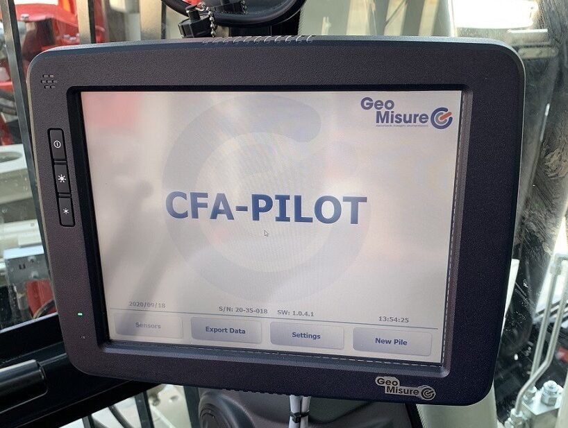 CFA Pilot sistema di perforazione
